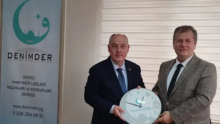 Vali Coşkun, DENİMDER’İ ziyaret etti
