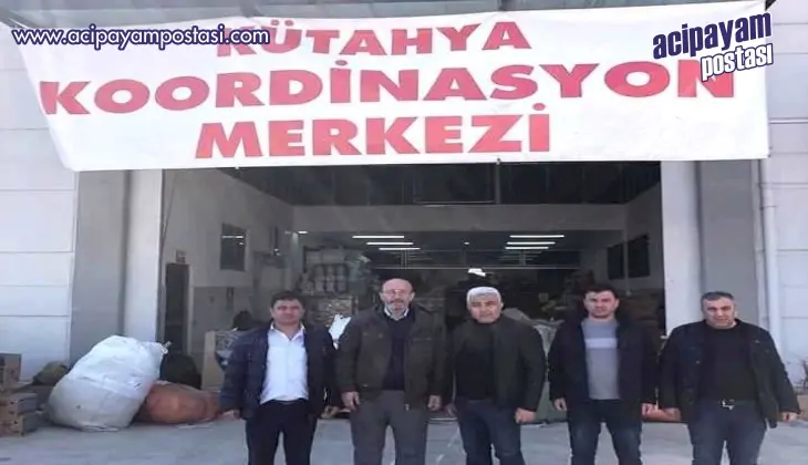 Başkan Çalışkan,
                    deprem bölgesinde