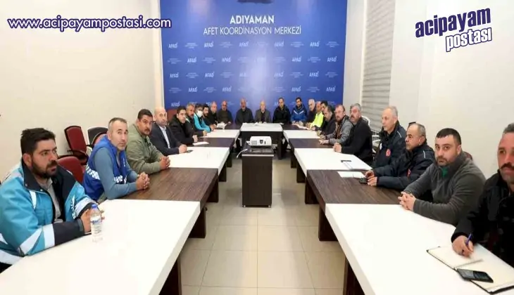 Erzurum Büyükşehir Adıyaman’a da hizmet
                    karargâhı kurdu