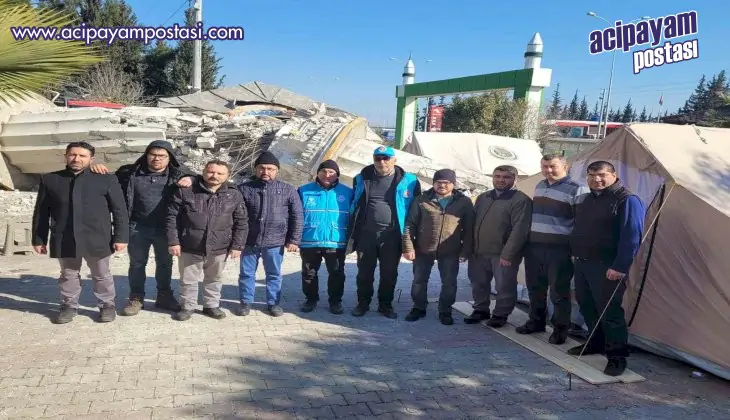 Gazipaşa’dan deprem bölgesine giden din
                    görevlileri çalışmalarına devam ediyor