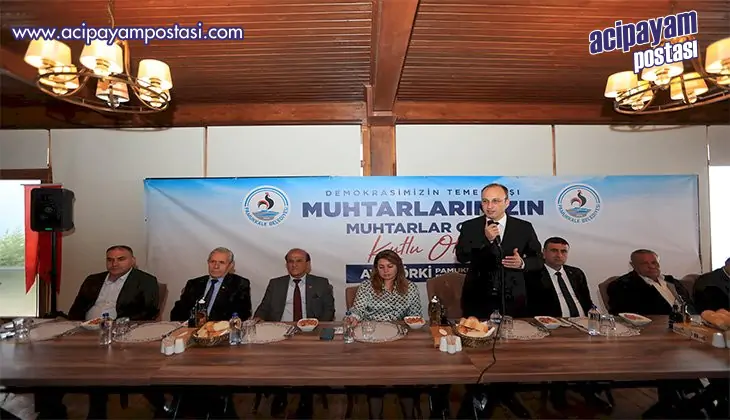 Pamukkale İlçesinde 61 muhtar görev
                    yapıyor!