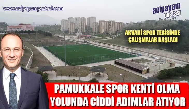 PAMUKKALE SPOR KENTİ OLMA YOLUNDA CİDDİ
                    ADIMLAR ATIYOR